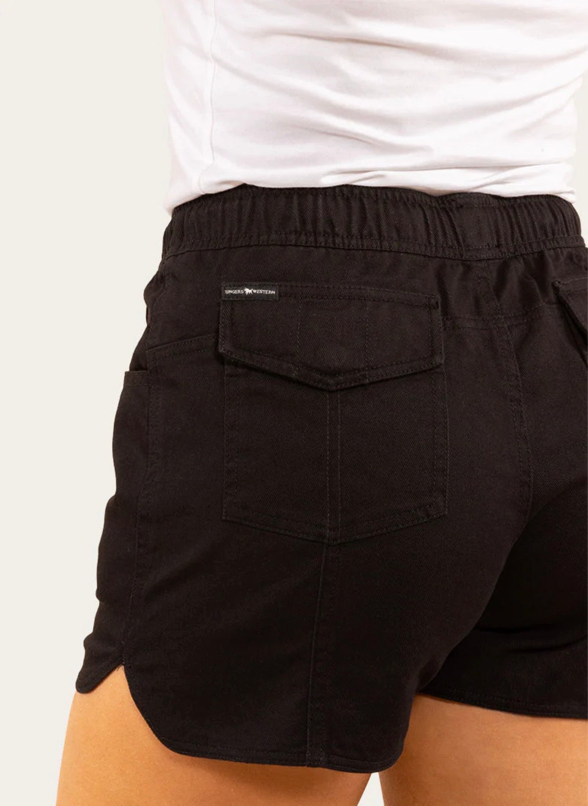 Tora Womens Heavy Weight Ruggers - Black