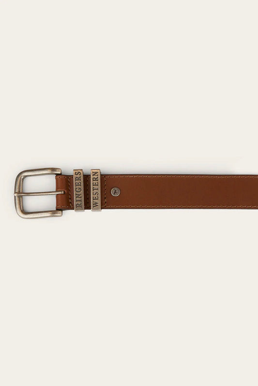 James Belt - Tawny Brown/Silver