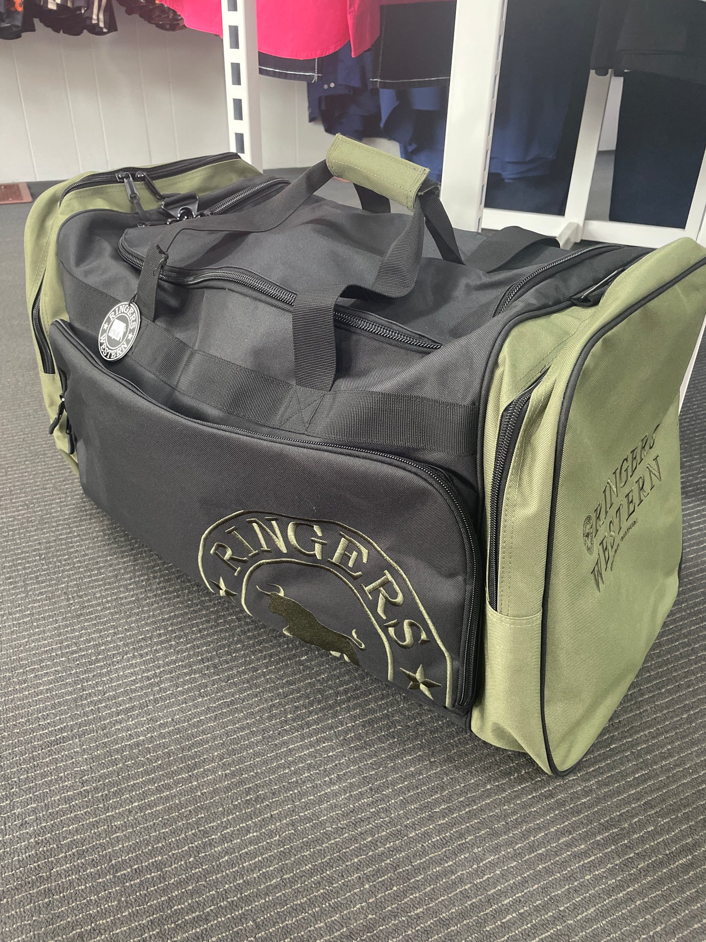 Rider Sports Bag - Army/Black