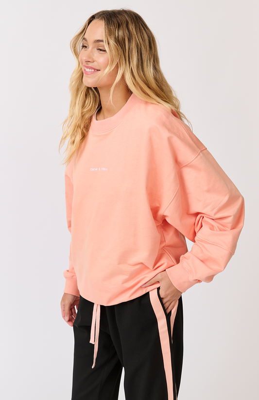 Aubrey Sweater - Coral