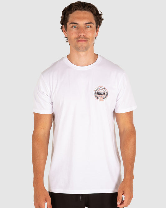 UNIT Mens Tee - Outpost - White