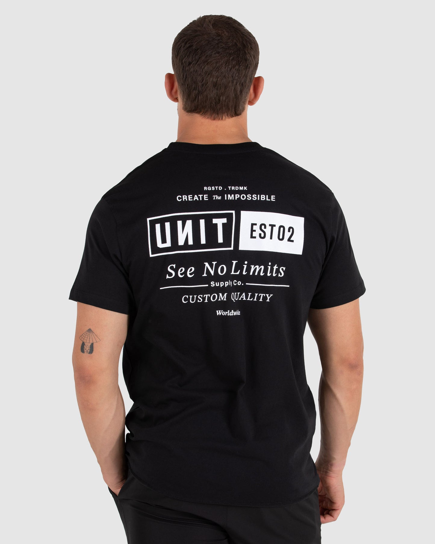 UNIT Mens Tee - Status - Black