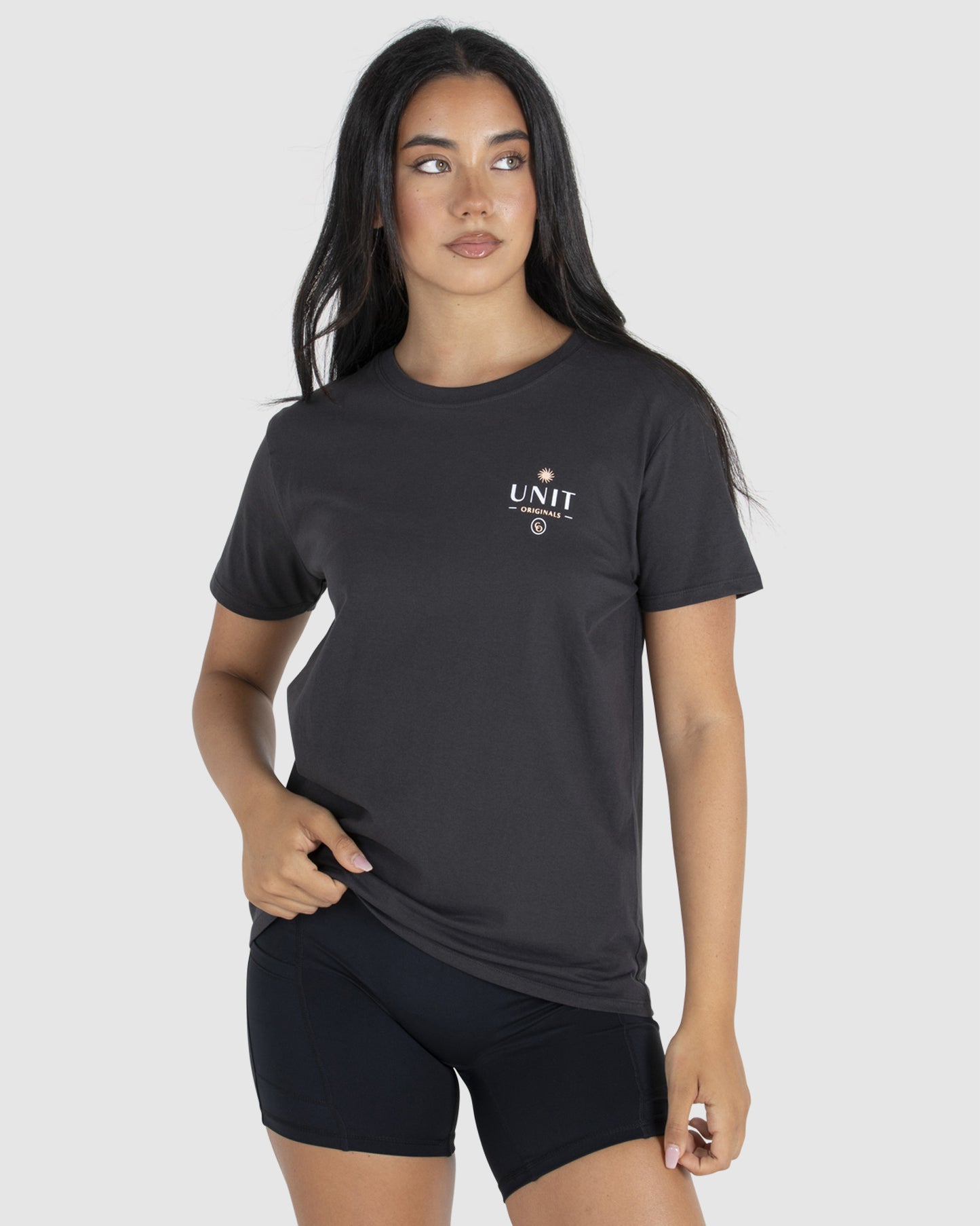 UNIT Ladies Tee - Solstice - Black