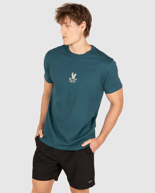 Mens T-Shirt - Striker - Dark Teal