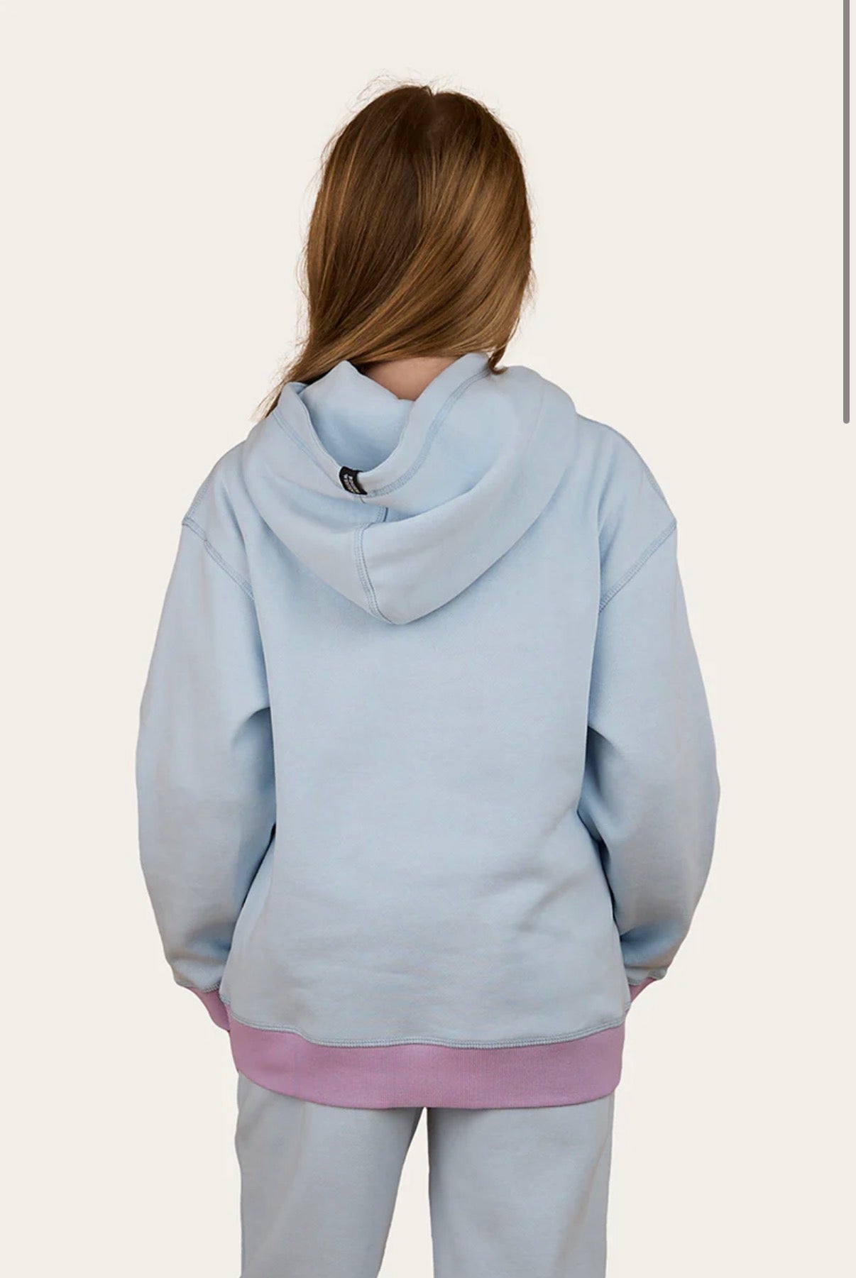 Stardust Girls Oversized Hoodie - Barely Blue