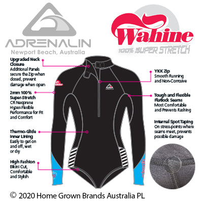 Adrenalin Wahine Lady Springsuit