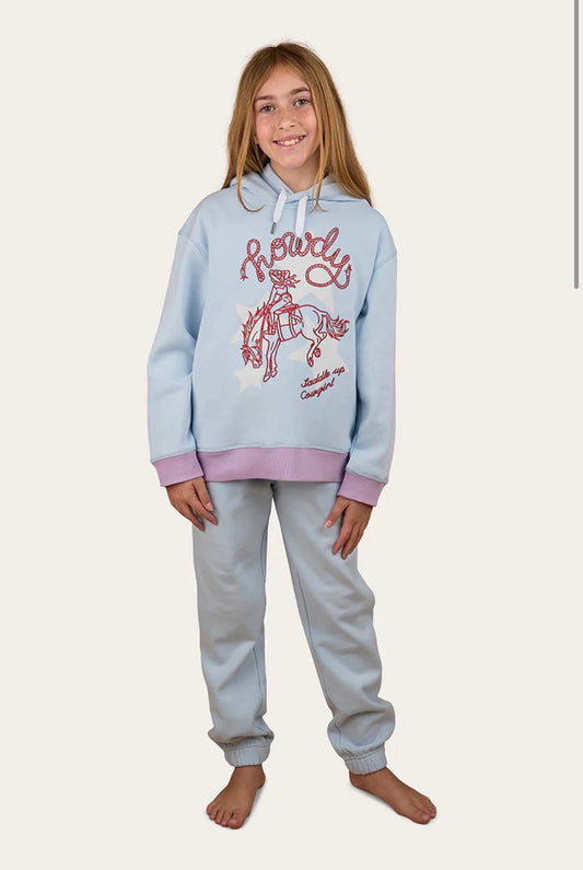 Stardust Girls Oversized Hoodie - Barely Blue