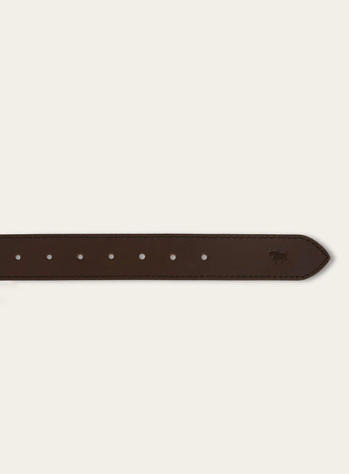 James Belt - Dark Brown/Silver