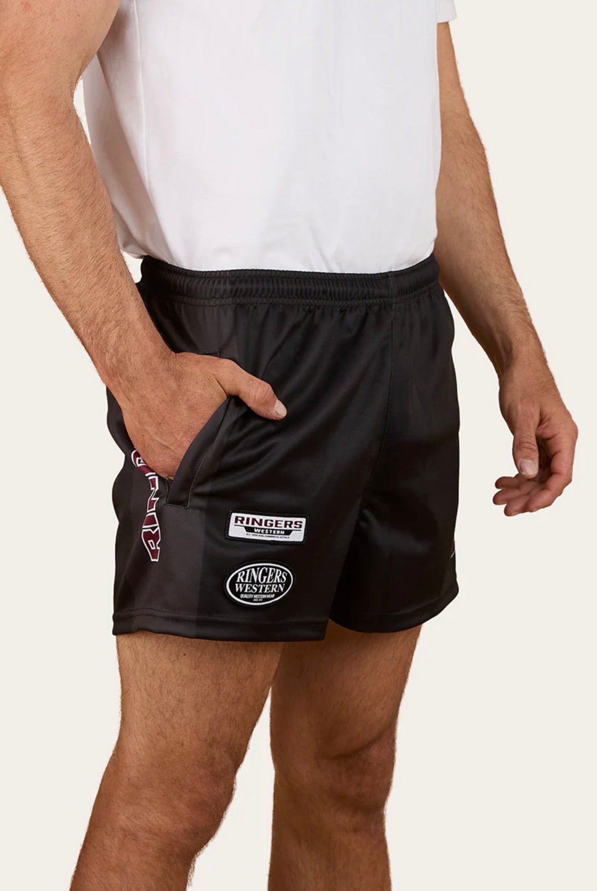 Buckley Footy Short - Black