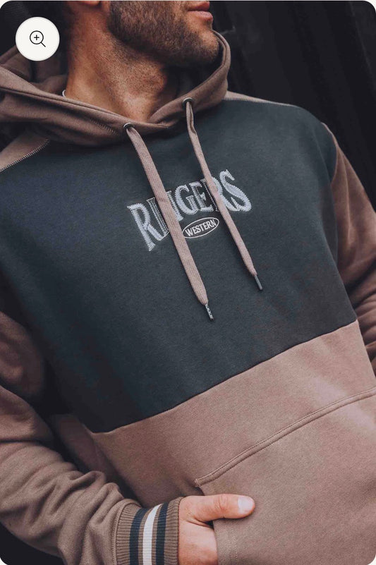Barrow Creek Mens Pullover Hoodie - Mushroom
