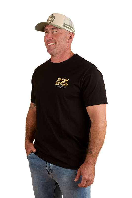 Workhorse Mens Loose Fit T-Shirt - Black