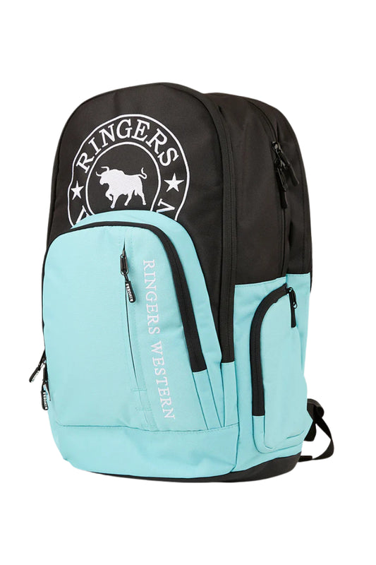 Ringers Western Holtze Backpack - Black/Turquoise