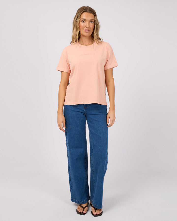 All About Eve Washed Tee - Peach