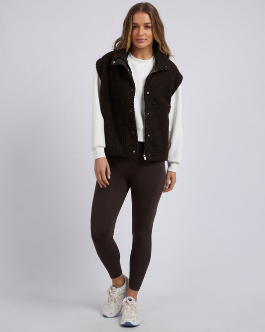 Cliff Hanger Vest - Brown