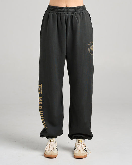 Close Chest - Womens Trackpant - Black