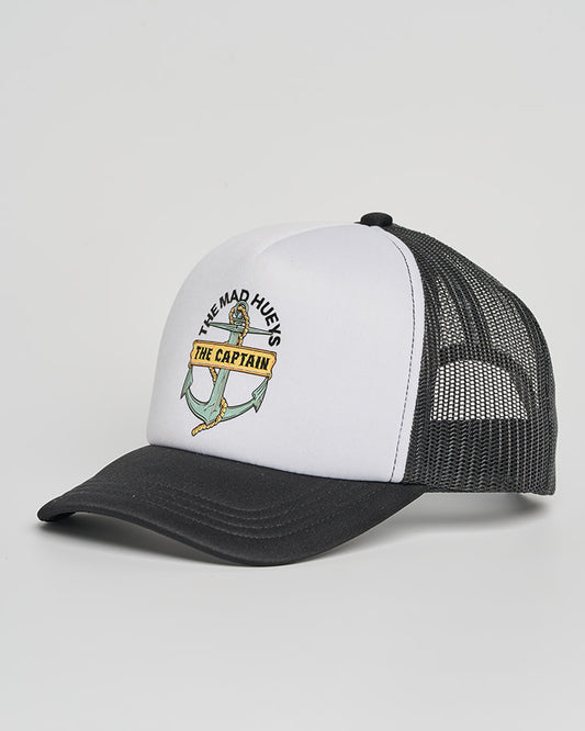 Croc Captain Youth Foam Trucker Hat - White
