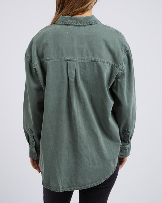 Daisy Overshirt - Khaki