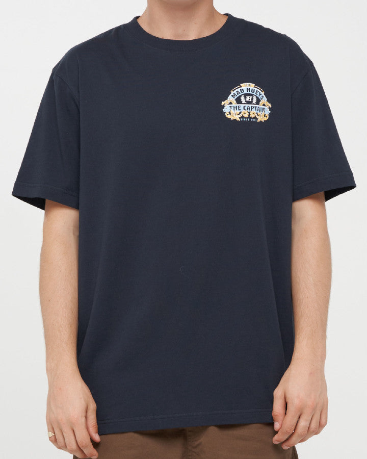 Dragon Captain SS Tee | Navy