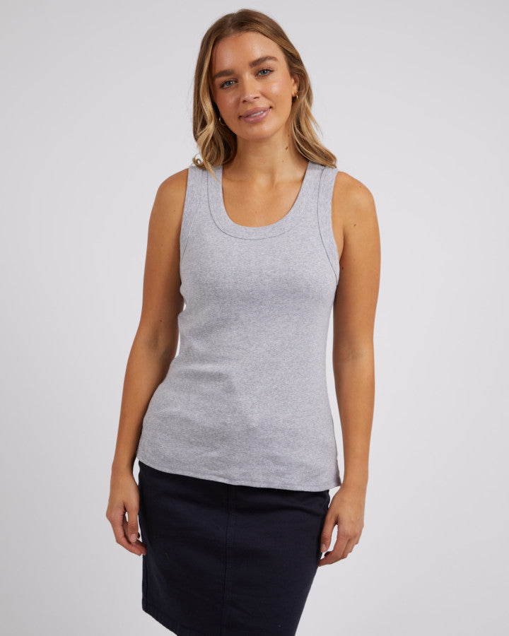 Esme Tank - Grey Marle