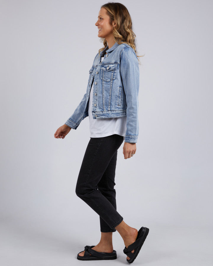 Georgia Denim Jacket - Light Blue