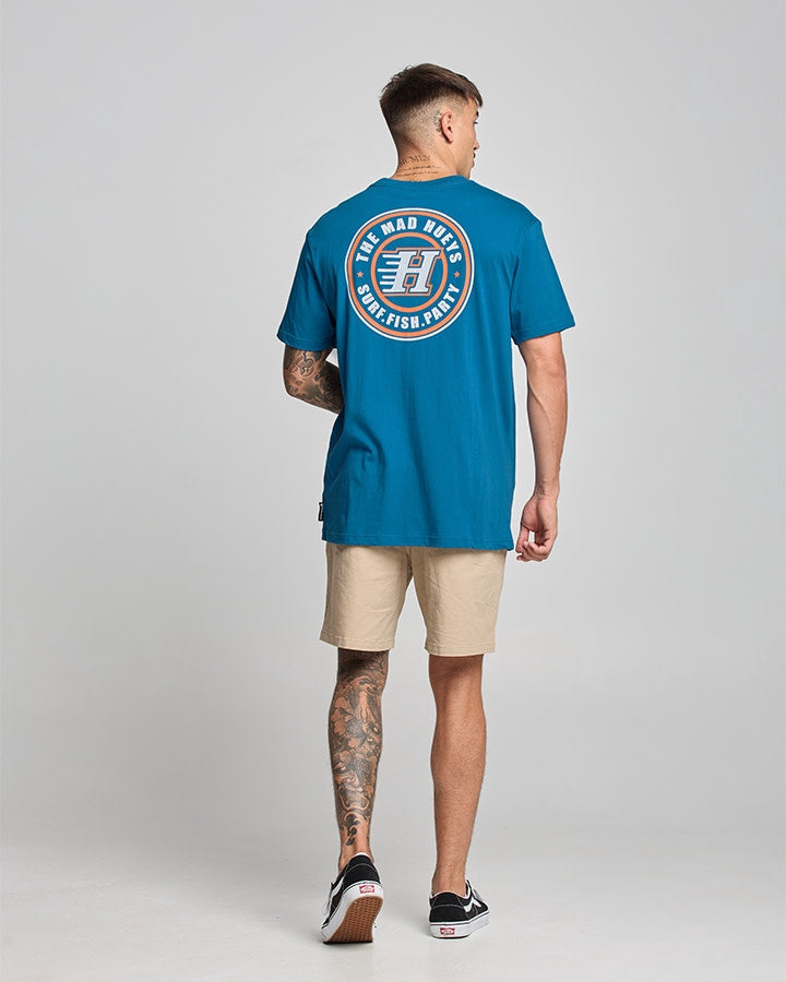 H Series SS Tee - Dark Cobalt