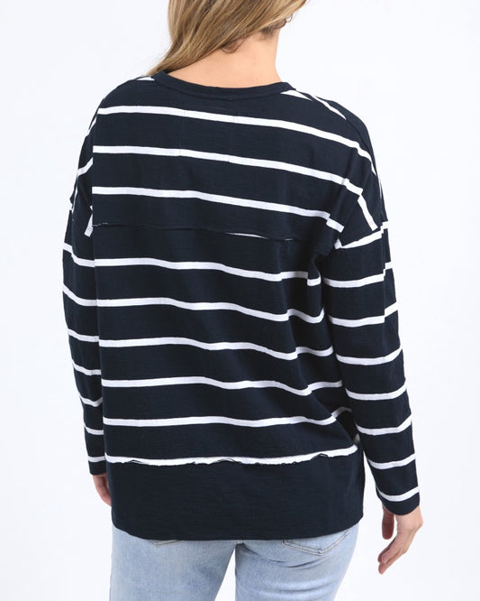 Jayne Stripe Throw on Top