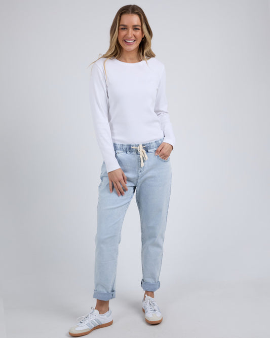 Juliette Jogger Jean - Vintage Pale Blue