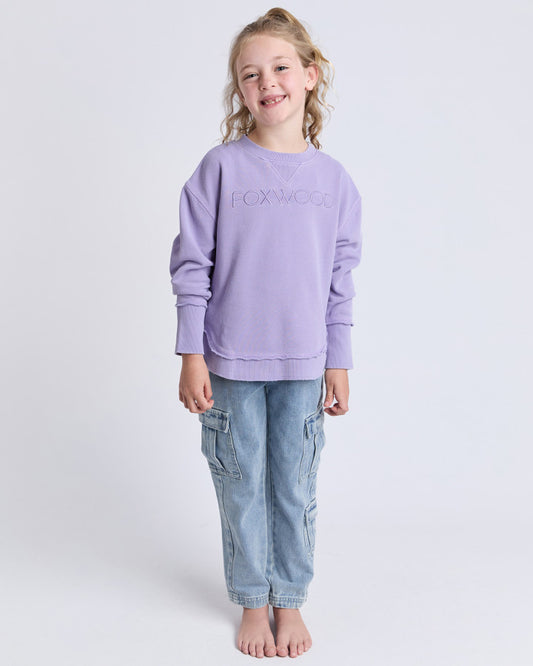 Kids Simplified Crew - Lavender