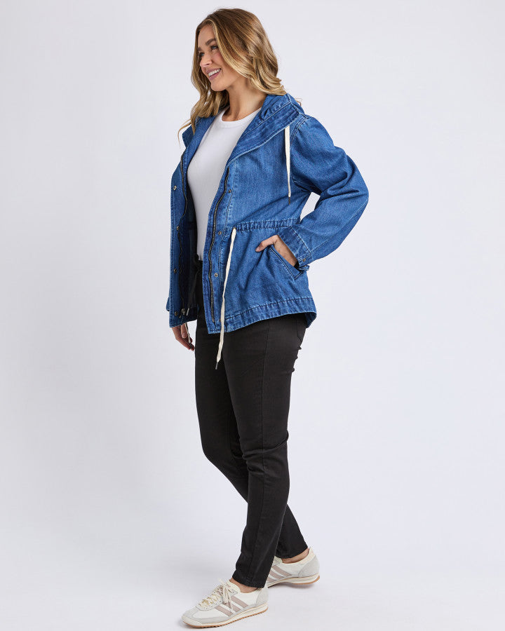 Kingston Anorak - Mid Blue