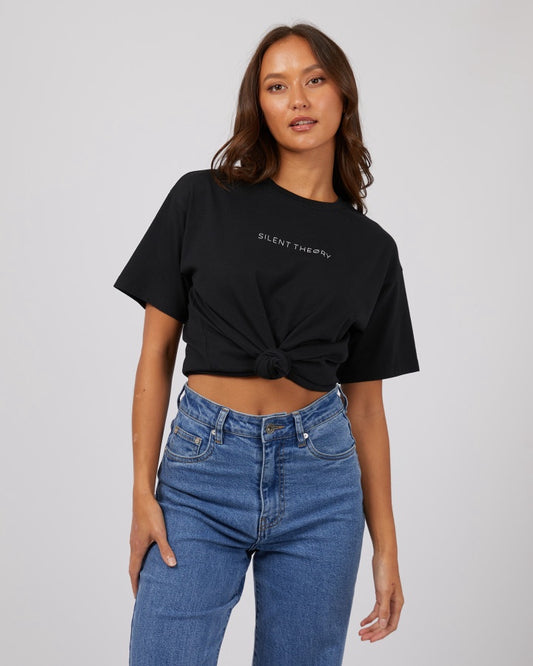 Logo Tee - Washed Black