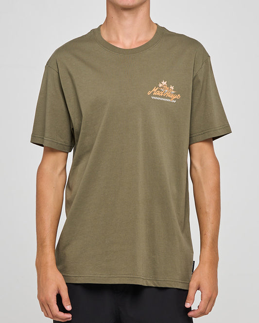 Rod Rage SS Tee - Olive