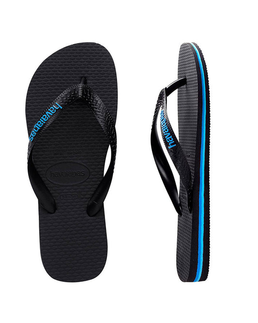 Rubber Logo Black/Blue | Male