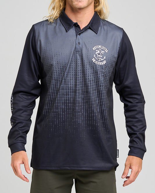 Sailor Anchor UPF 50+ Fishing Jersey - Charcoal