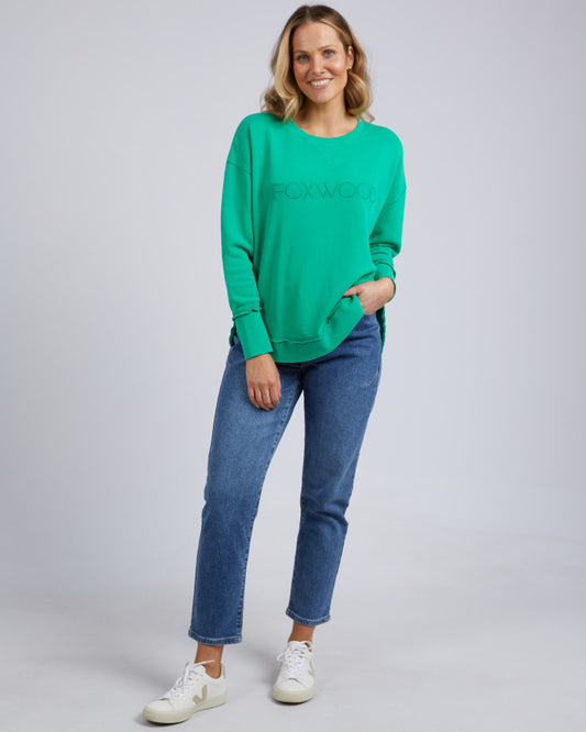 Simplified Crew - Bright Green