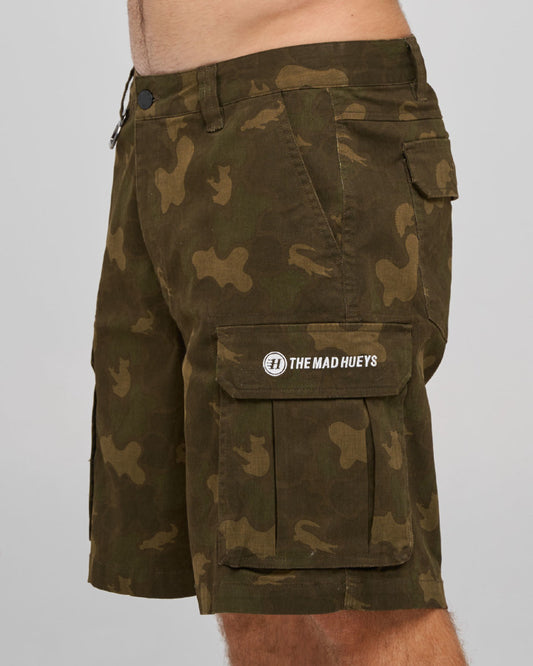 Snagged 20" Cargo Shorts - Native Camo