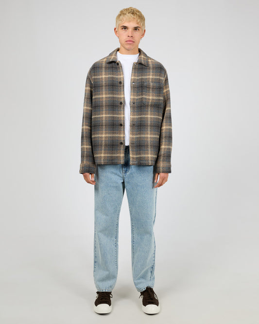Stature Overshirt - Brown