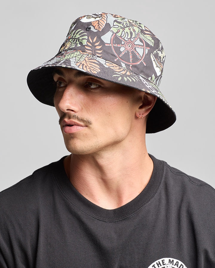 Island Captain Reversible Bucket Hat