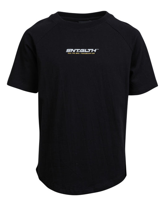 Trackside Tee - Black (sizes 8-14)