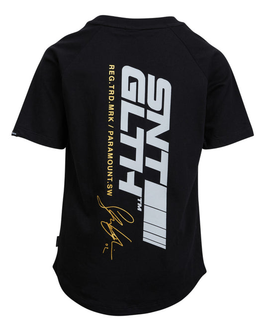 Trackside Tee - Black (sizes 3-7)