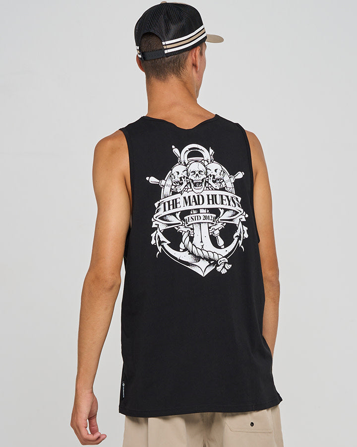 Triple Anchor Tank - Black