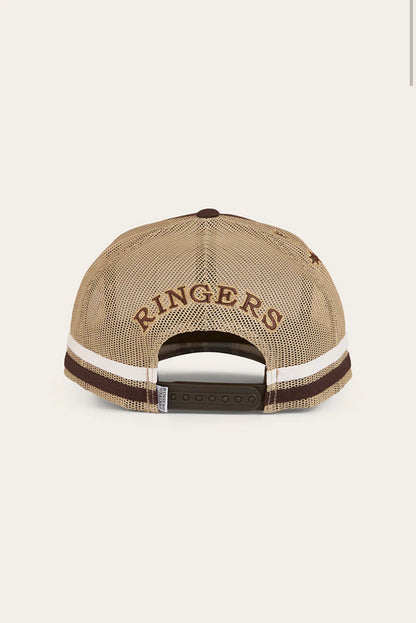 Country Club Deep Fit Trucker Cap - Saddle Brown