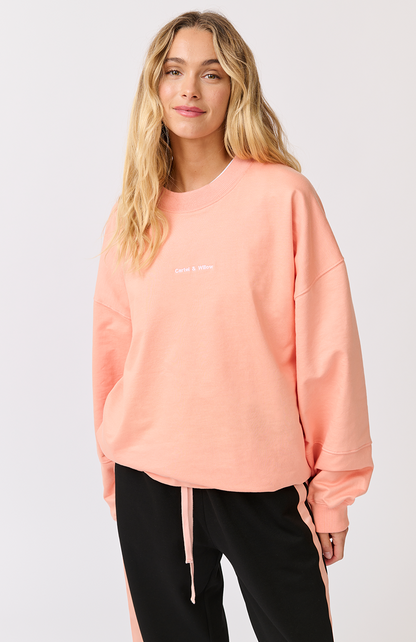 Aubrey Sweater - Coral