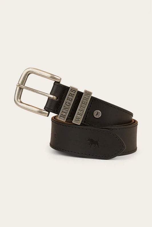 James Belt - Black/Silver