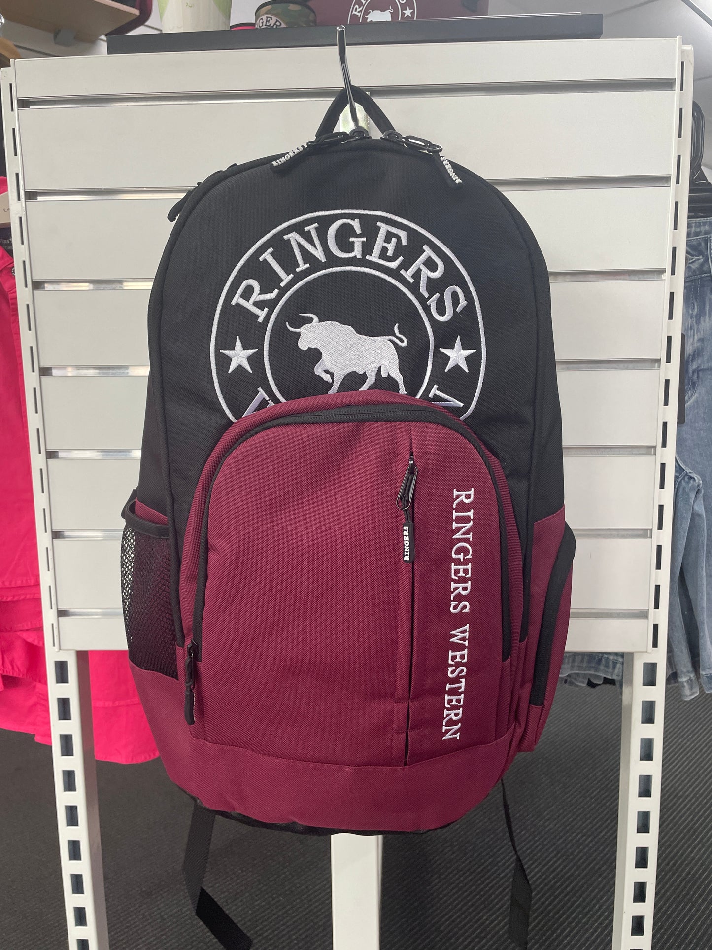 Holtze Backpack - Burgundy/Black