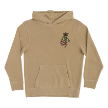 Stranger Things Demogorgon Dot P/O Hooded Midweight Sweatshirt Pigment Sandstone Youth Santa Cruz