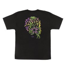 Stranger Things Demogorgon Dot S/S Midweight T-Shirt Black Youth Santa Cruz