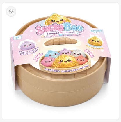 Mystery Squishy Dumpling with Glitter 10cm