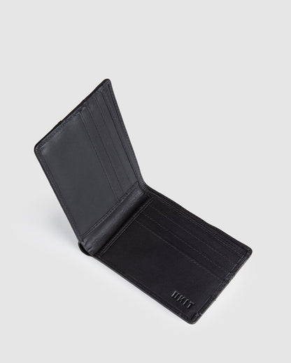 Men's Leather Bi-Fold Wallet - Carbonex