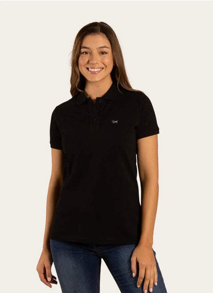 Essential Womens Polo - Black