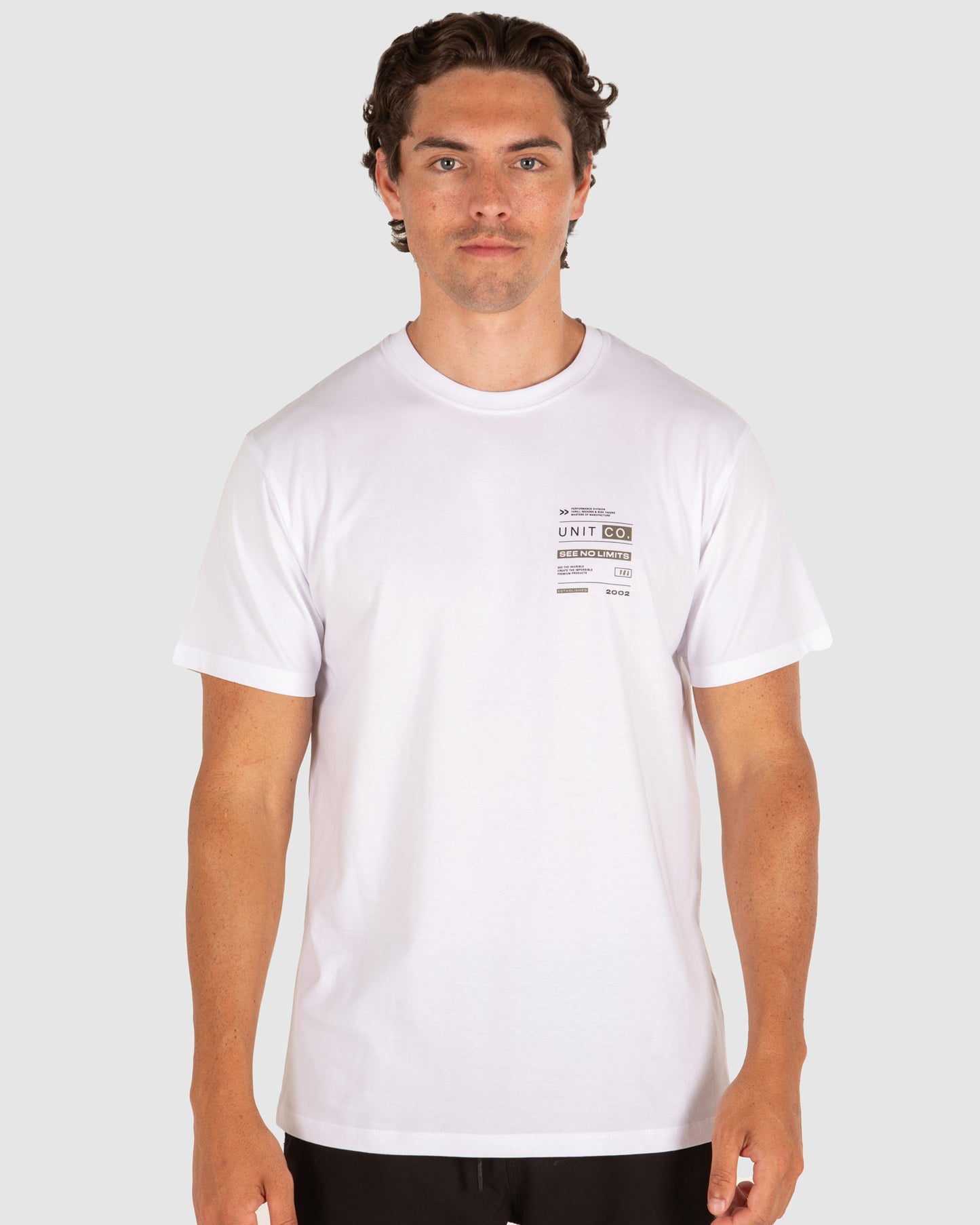UNIT Mens Tee - Troops - White